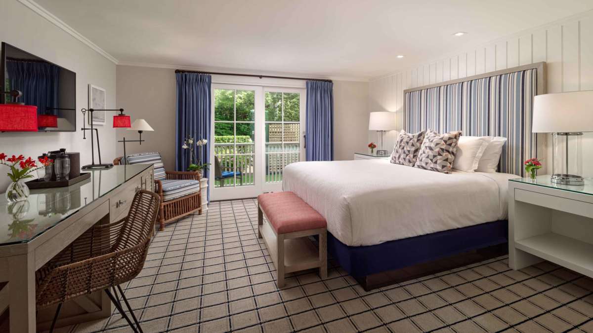Beautiful bedroom with great views