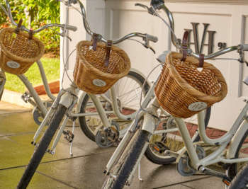 Harbor View Hotel bicycles.