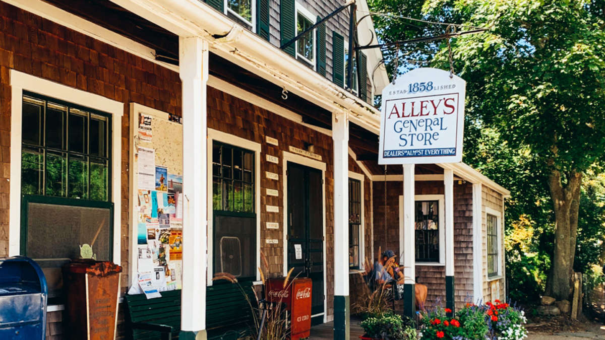 The Alley General Store in West Tisbury.