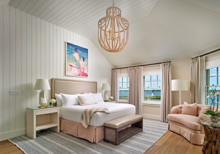 Bedroom suite with beautiful views
