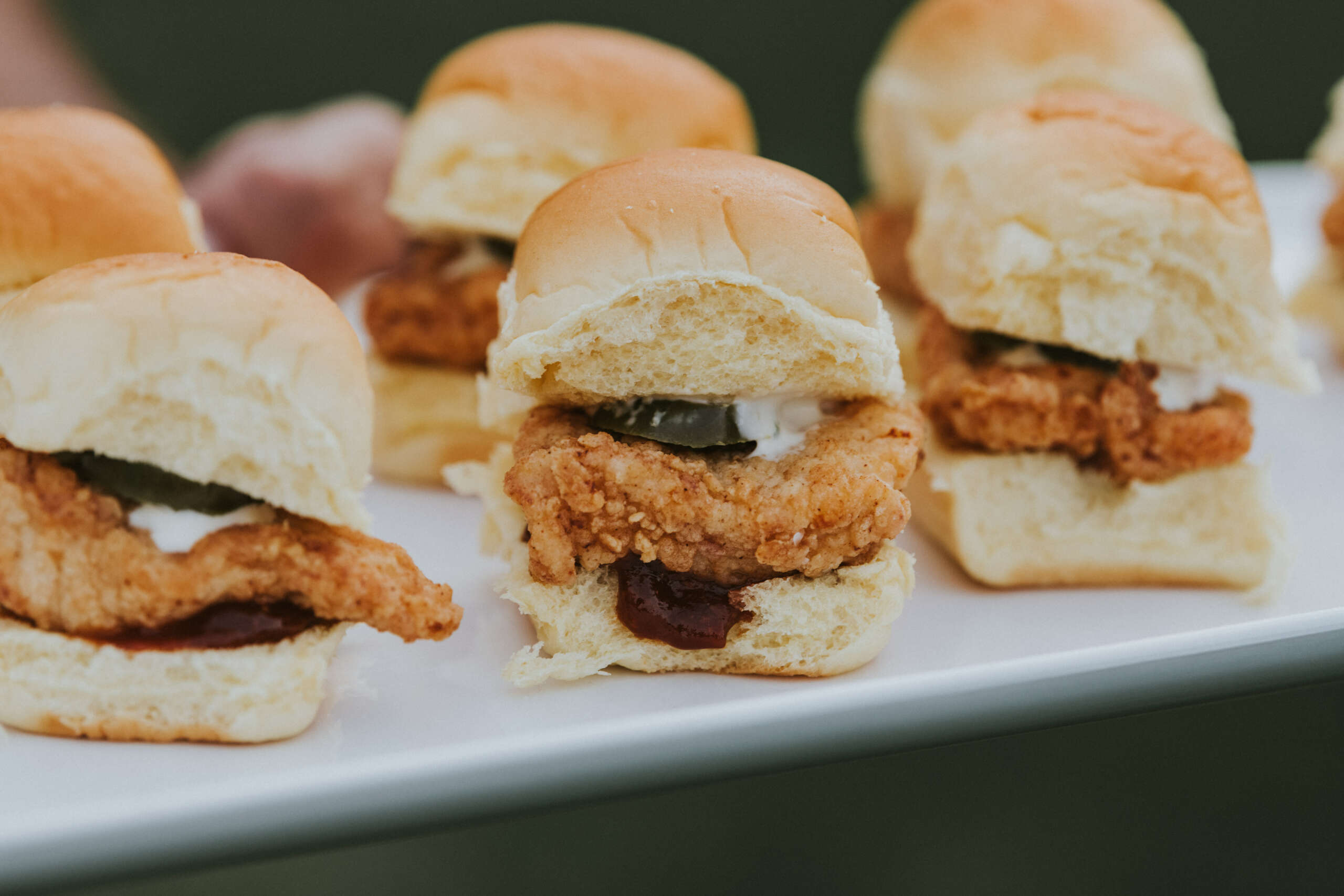 Wedding Appetizer Chicken Sliders