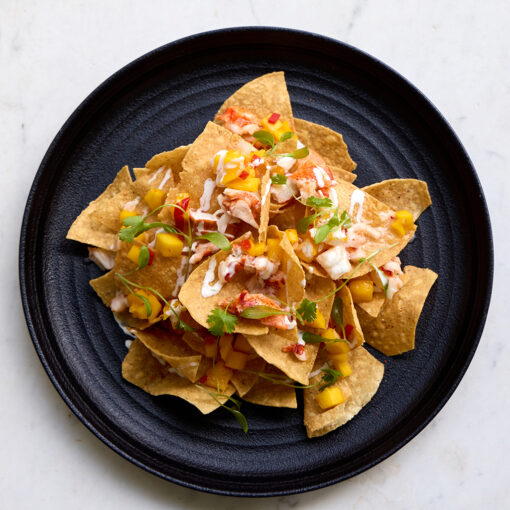 Lobster Nachos at Behind the View Restaurant.