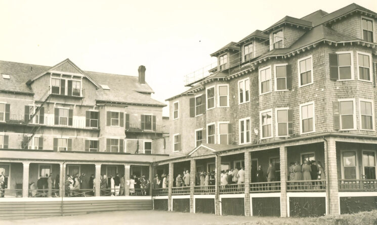 Historic photo of the Harbor View Hotel.