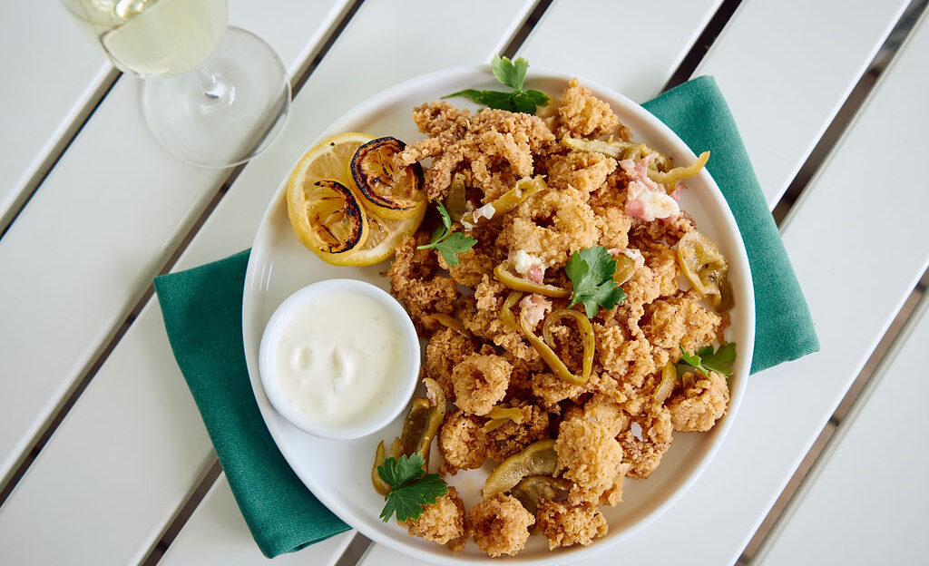 Calamari on the Behind the View Menu.