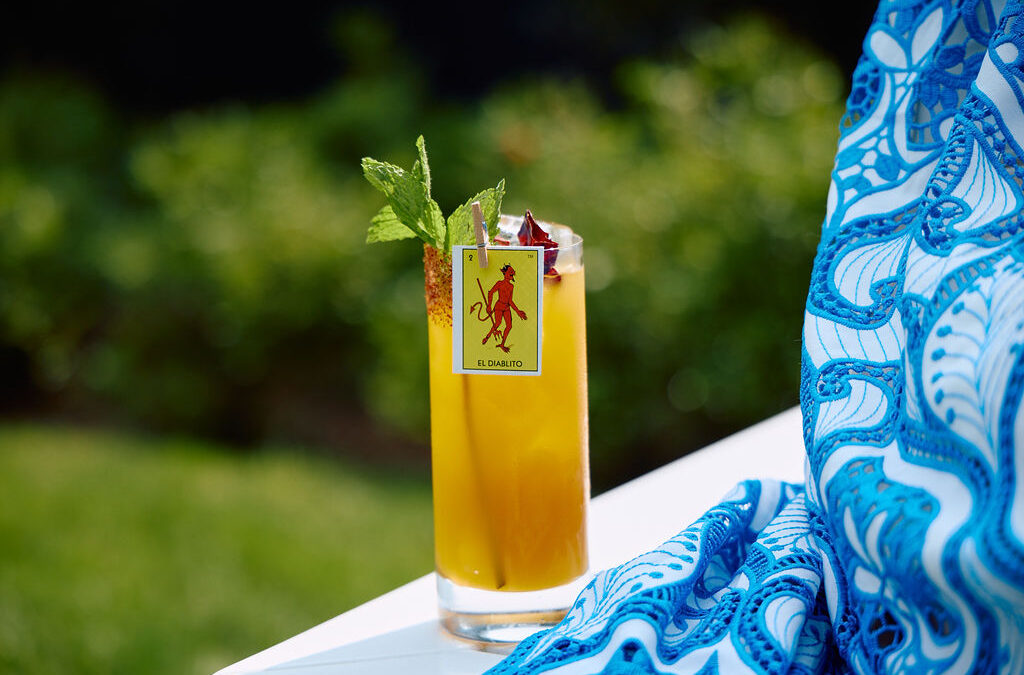 A Tequila Cocktail from the cocktail Menu at Bettini.