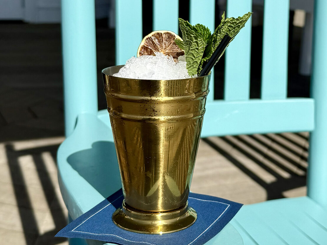 Mint Julep for Kentucky Derby.