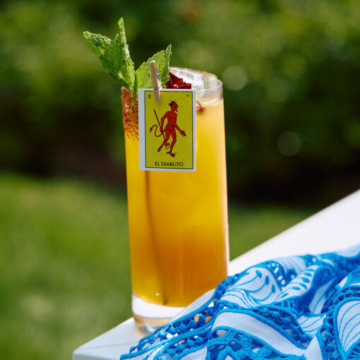 A tequila cocktail at Behind the View.